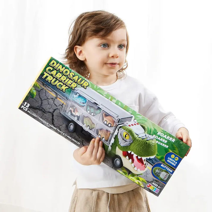 Dinosaur Transport Truck Set