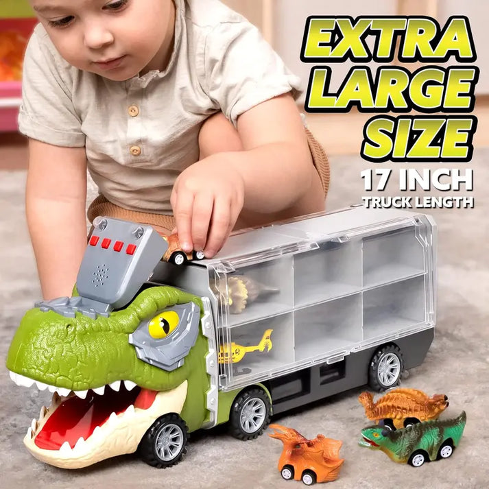 Dinosaur Transport Truck Set