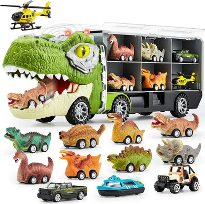 Dinosaur Transport Truck Set